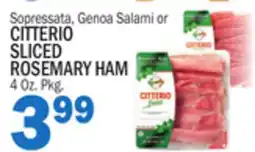 Bravo Supermarkets CITTERIO SLICED ROSEMARY HAM offer