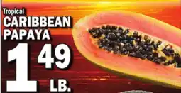Bravo Supermarkets CARIBBEAN PAPAYA offer