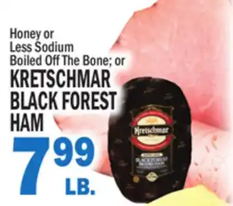 Bravo Supermarkets KRETSCHMAR BLACK FOREST HAM offer