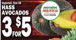 Bravo Supermarkets HASS AVOCADOS offer
