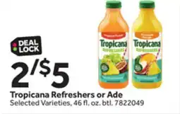 Stop&Shop Tropicana Refresher or Ade offer