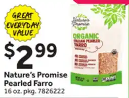 Stop&Shop Nature's Promise Pearled Farro offer