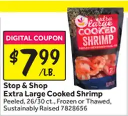 Stop&Shop Stop & Shop Extra Large Cooked Shrimp offer