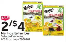 Stop&Shop Marinos Italian Ices offer