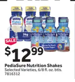 Stop&Shop PediaSure Nutrition Shakes offer