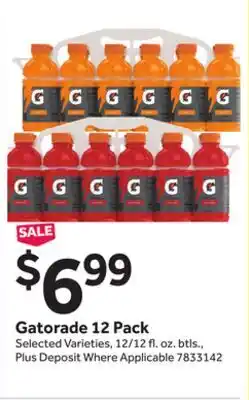 Stop&Shop Gatorade offer
