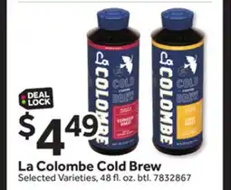 Stop&Shop La Colombe Cold Brew offer
