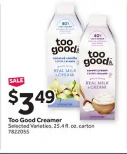 Stop&Shop Too Good Creamer offer