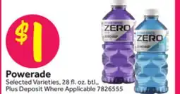 Stop&Shop Powerade offer
