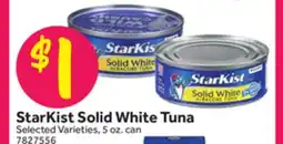 Stop&Shop StarKist Solid White Tuna offer