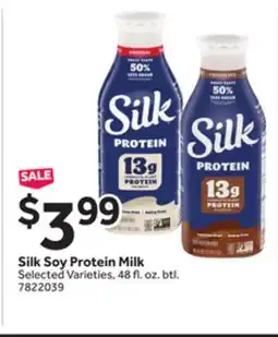 Stop&Shop Silk Soy Protein Milk offer