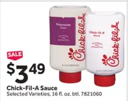 Stop&Shop Chick-Fil-A Sauce offer