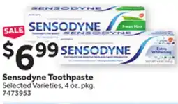 Stop&Shop Sensodyne Toothpaste offer