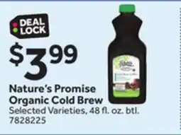 Stop&Shop Nature's Promise Organic Cold Brew offer
