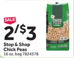 Stop&Shop Stop & Shop Chick Peas offer