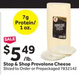Stop&Shop Stop & Shop Provolone Cheese offer