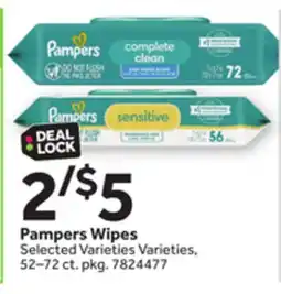 Stop&Shop Pampers Wipes offer