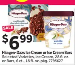 Stop&Shop Häagen-Dazs Ice Cream or Ice Cream Bars offer