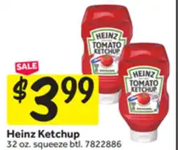 Stop&Shop Heinz Ketchup offer