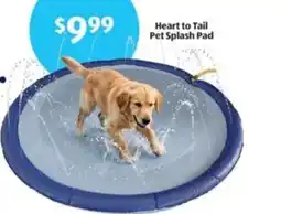 Aldi Heart to tail pet splash pad offer