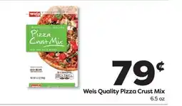 Weis Markets Weis Quality Pizza Crust Mix offer