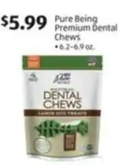 Aldi Pure being premium dental chews offer