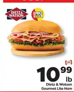 Weis Markets Dietz & Watson Gourmet Lite Ham offer