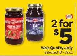 Weis Markets Weis Quality Jelly offer