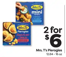 Weis Markets Mrs. T's Pierogies offer