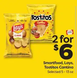 Weis Markets Smartfood, Lays, Tostitos Cantina offer