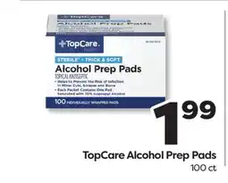 Weis Markets TopCare Alcohol Prep Pads offer