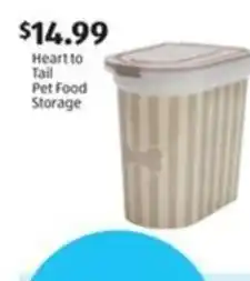Aldi Heart to tail pet food storage offer