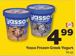 Weis Markets Yasso Frozen Greek Yogurt offer