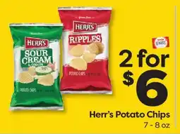 Weis Markets Herr's Potato Chips offer