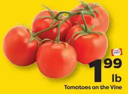Weis Markets Tomatoes on the Vine offer