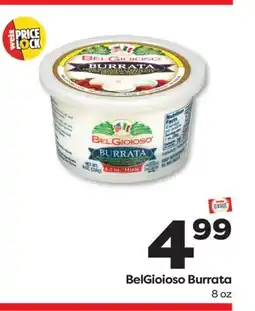 Weis Markets BelGioioso Burrata offer