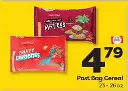 Weis Markets Post Bag Cereal offer