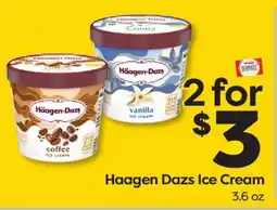 Weis Markets Haagen Dazs Ice Cream offer