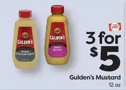 Weis Markets Gulden's Mustard offer