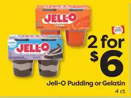 Weis Markets Jell-O Pudding or Gelatin offer