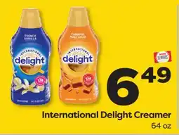 Weis Markets International Delight Creamer offer