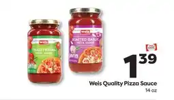 Weis Markets Weis Quality Pizza Sauce offer