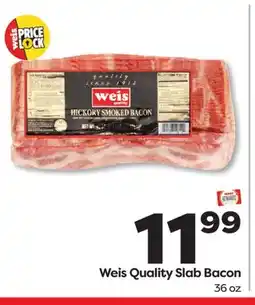 Weis Markets Weis Quality Slab Bacon offer