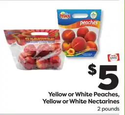 Weis Markets Yellow or White Peaches, Yellow or White Nectarines offer