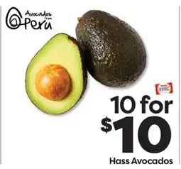 Weis Markets Hass Avocados offer