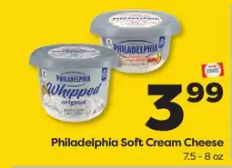 Weis Markets PHILADELPHIA Soft Cream Cheese offer