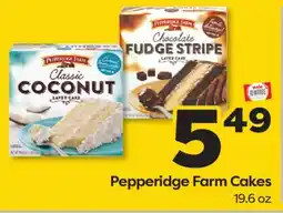 Weis Markets Pepperidge Farm Cakes offer