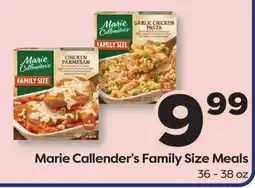 Weis Markets Marie Callender's Family Size Meals offer