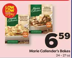 Weis Markets Marie Callender's Bakes offer