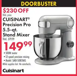 Boscov's CUISINART Precision Pro 5.5-qt. Stand Mixer offer